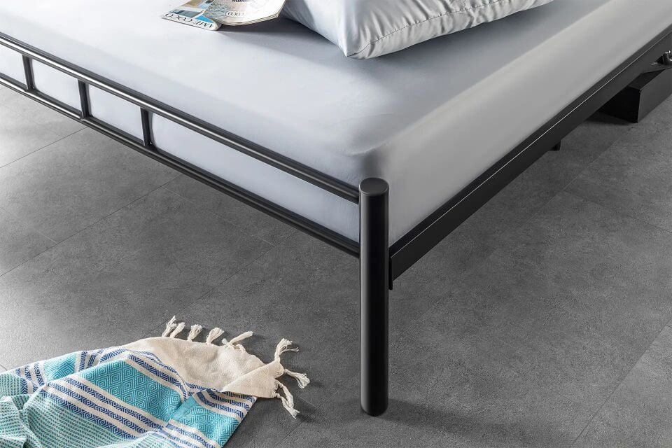 Tek Kişilik Metal Yatak Çerçevesi 120 cm*200 cm, Cristal