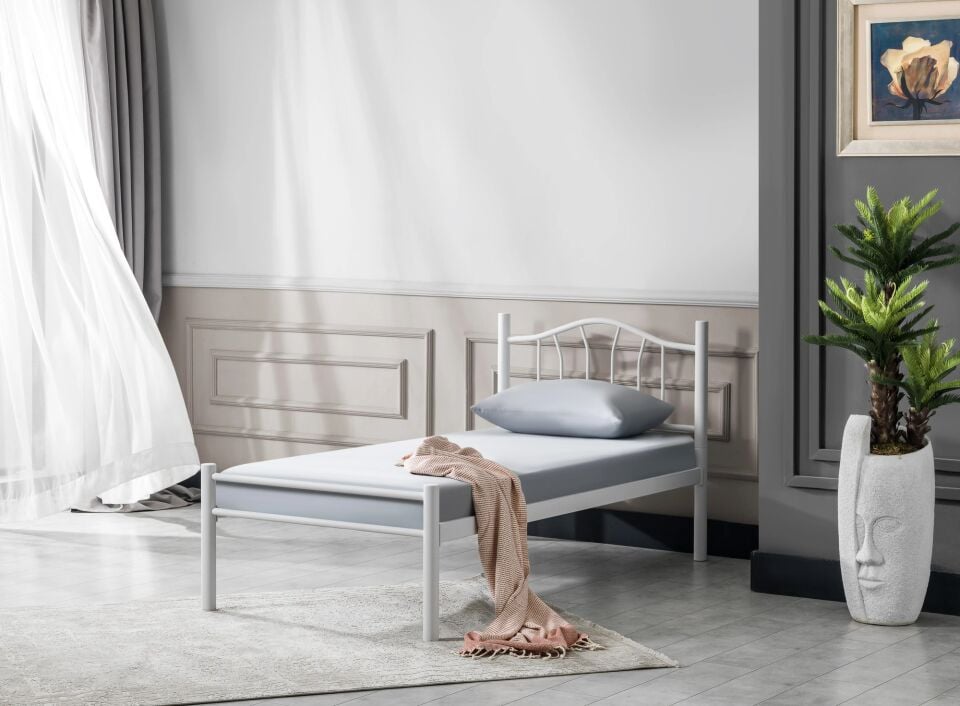 Tek Kişilik Metal Yatak Çerçevesi 120 cm*200 cm, Cristal