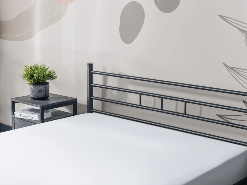 Çift Kişilik Metal Yatak Çerçevesi 160 cm*200 cm, Platinium