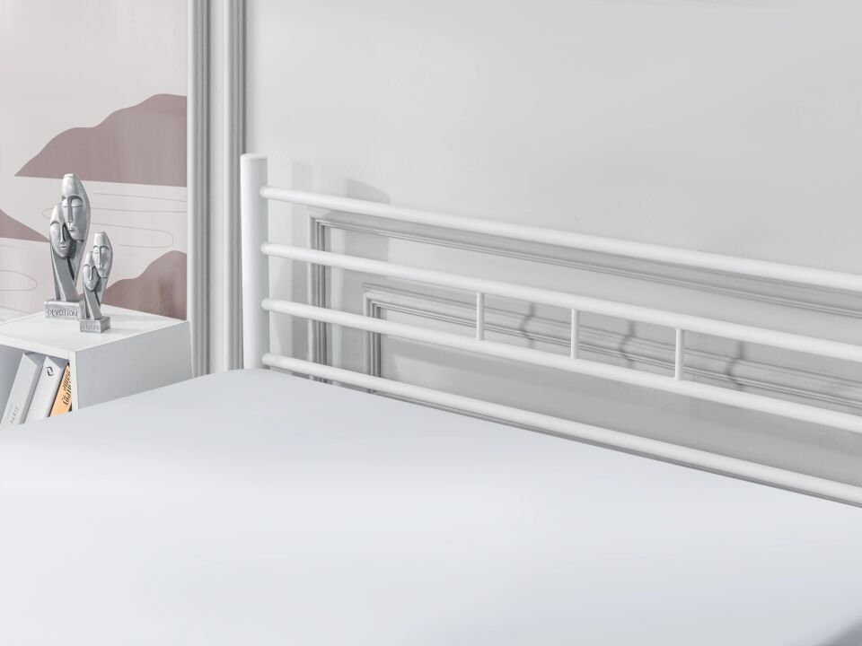 Tek Kişilik Metal Yatak Çerçevesi 120 cm*200 cm, Platinium