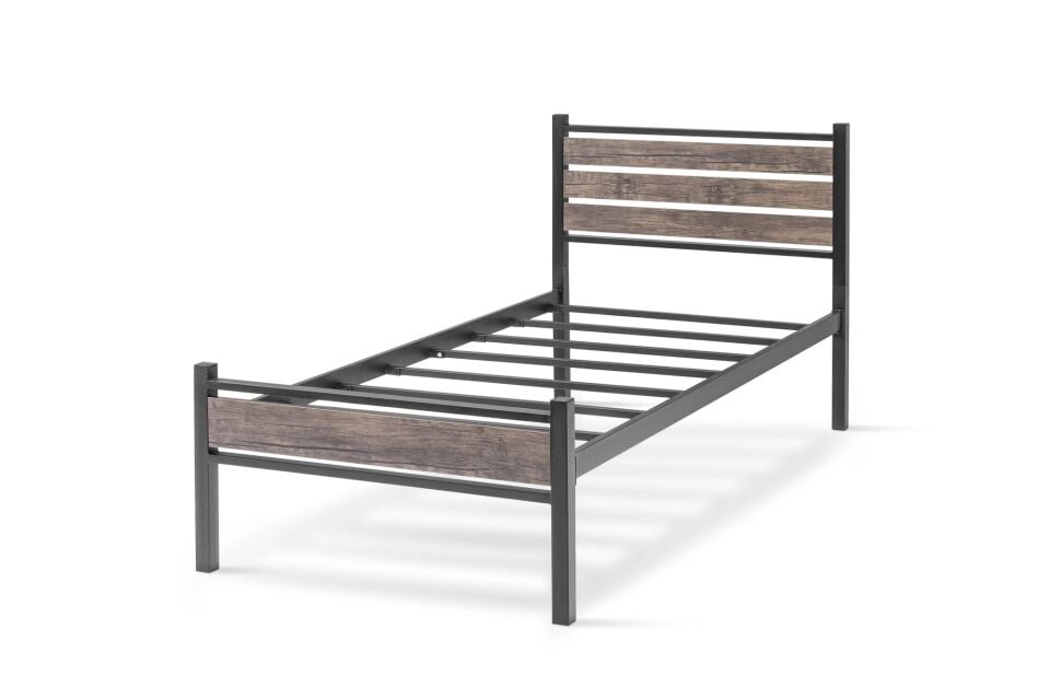 Tek Kişilik Metal Yatak Çerçevesi 120 cm*200 cm, Iron
