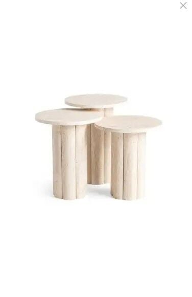 Set Orta Sehpa 3 Parçalı Misa