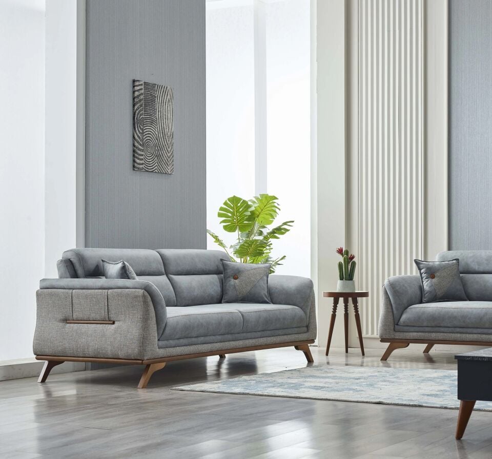 Yarı Yataklı 3 Kişilik Kanepe City