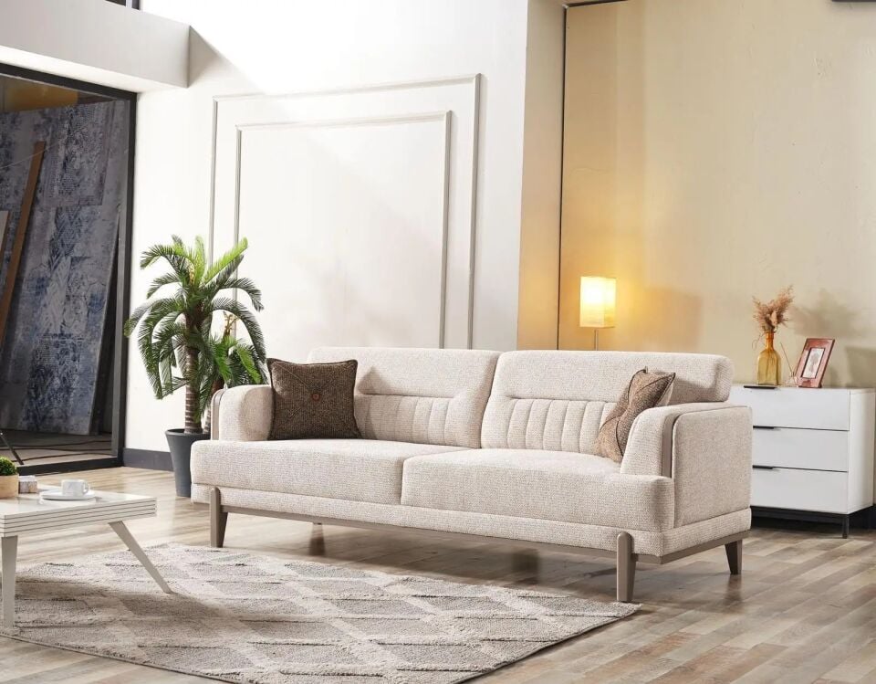 Yarı Yataklı Kanepe ve Berjer Takımı Dolce 3+1+1