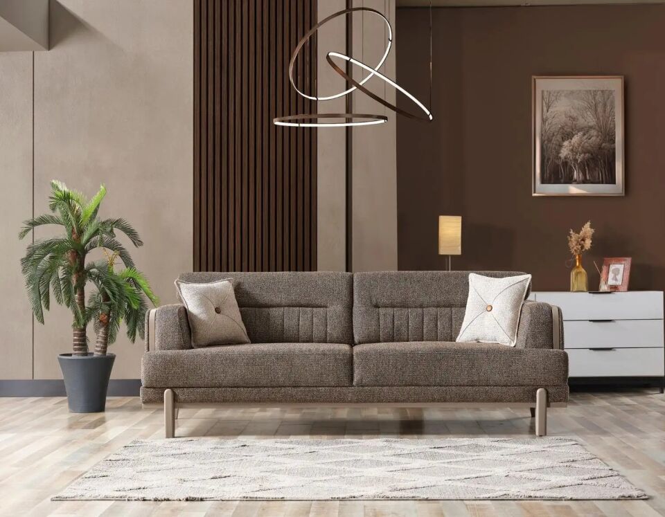Yarı Yataklı Kanepe ve Berjer Takımı Dolce 3+1+1