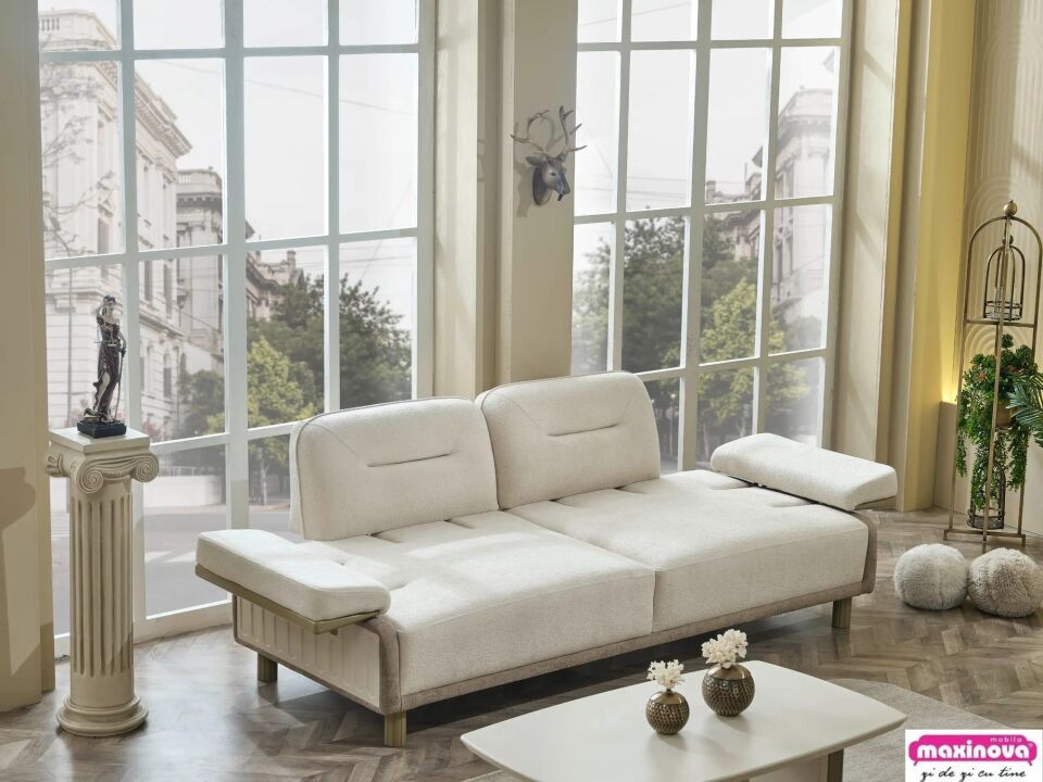 Set Kanepe Yarı Yataklı ve Sabit Berjer Verona, 3+1+1