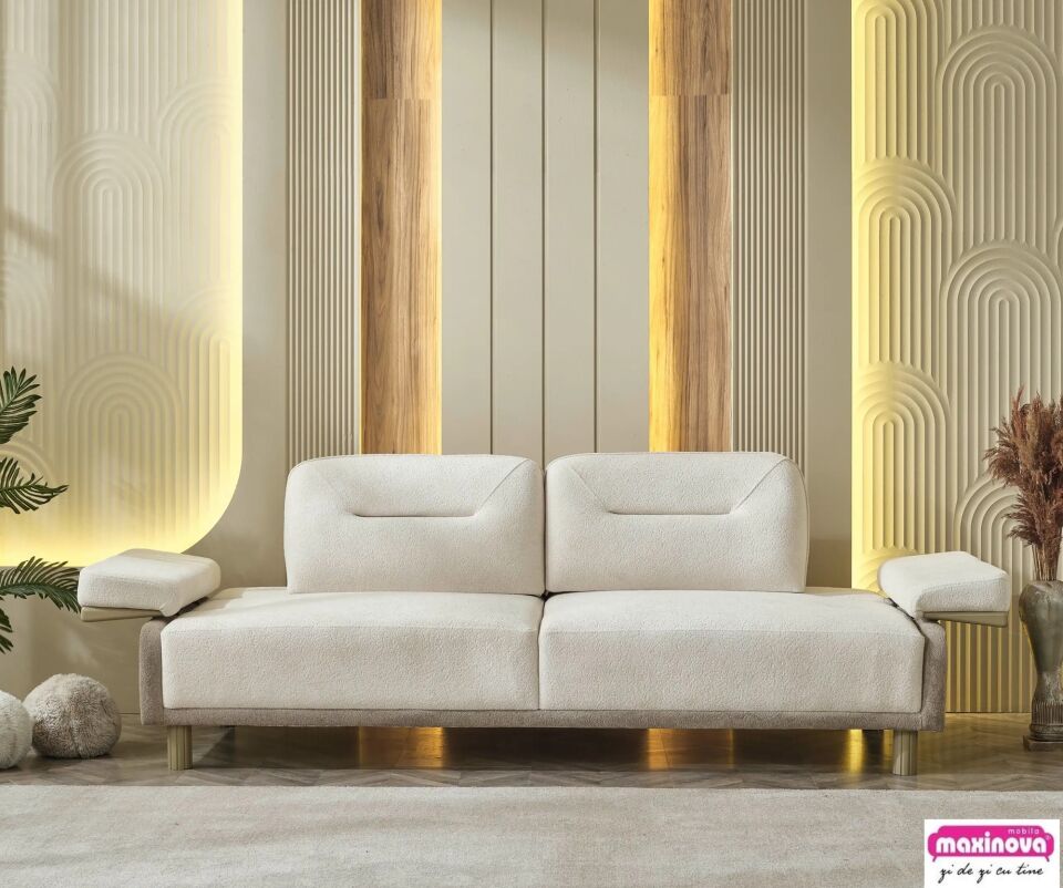 Set Kanepe Yarı Yataklı ve Sabit Berjer Verona, 3+1+1