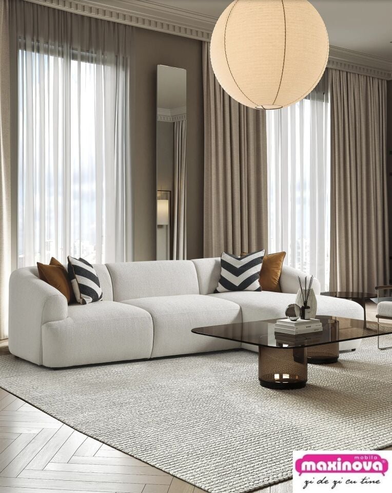 Köşe Takımı Sabit Modern Atlanta