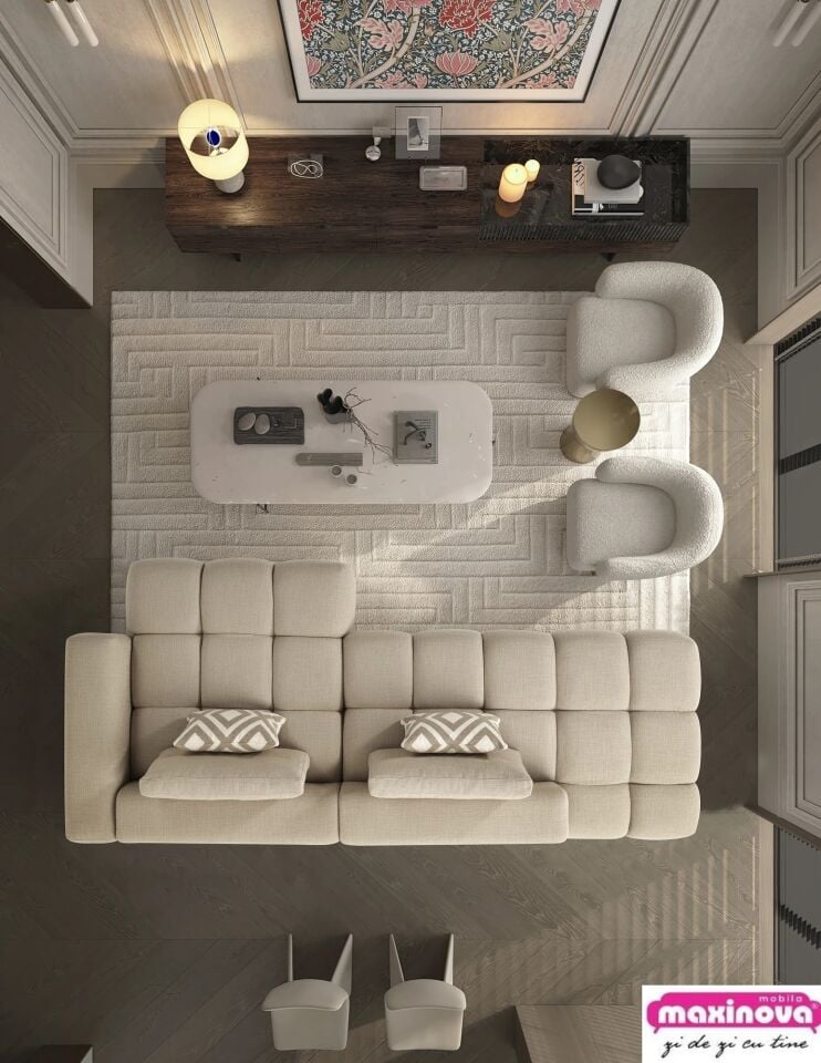 Köşe Takımı Sabit Modern Paris