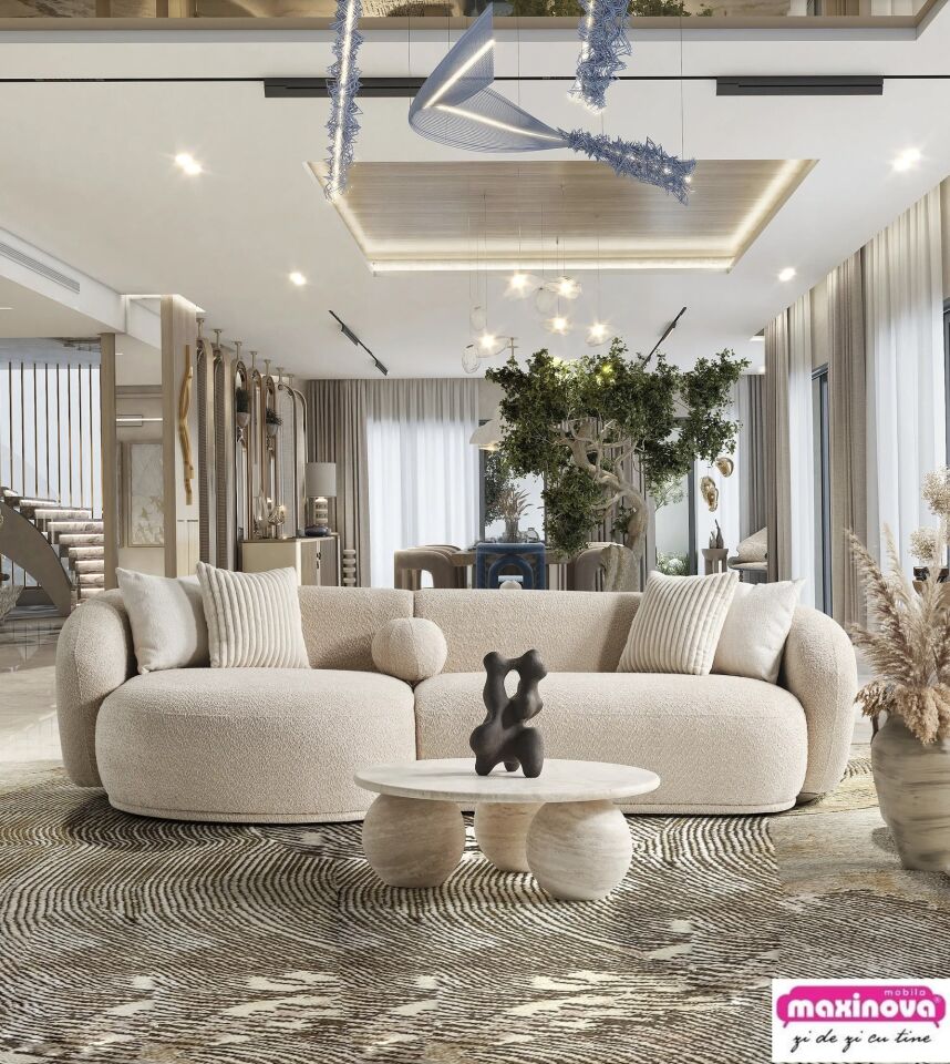 Boucle Leon Modern Köşe Takımı