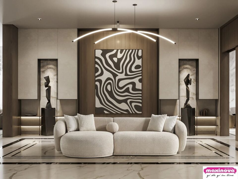 Boucle Leon Modern Köşe Takımı
