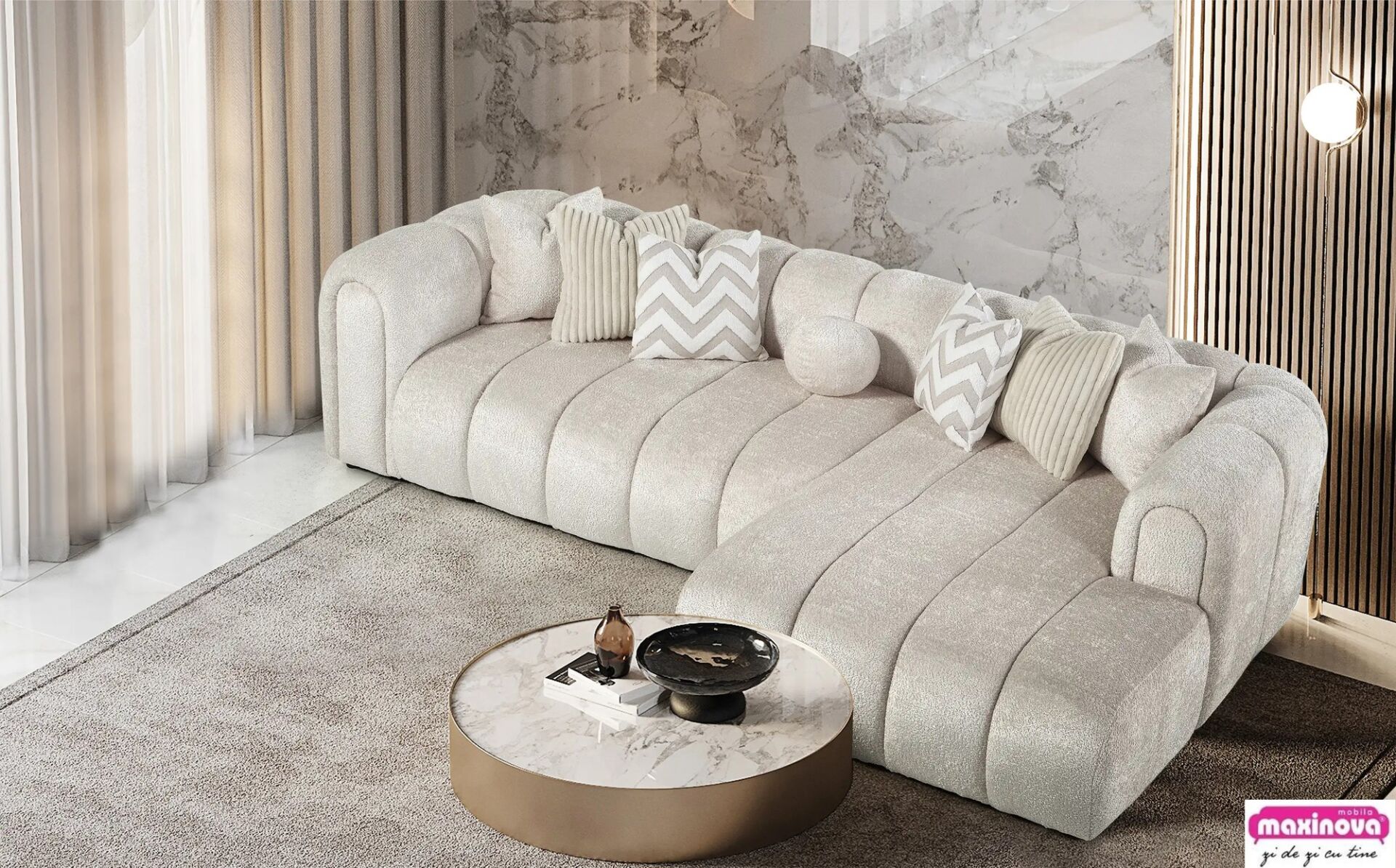 Köşe Takımı Modüler Boucle Florida