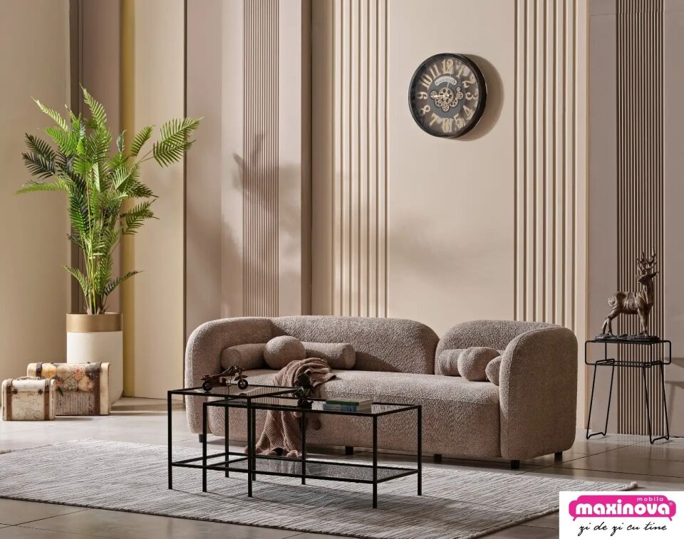 Modern 3 Kişilik Kanepe Spring