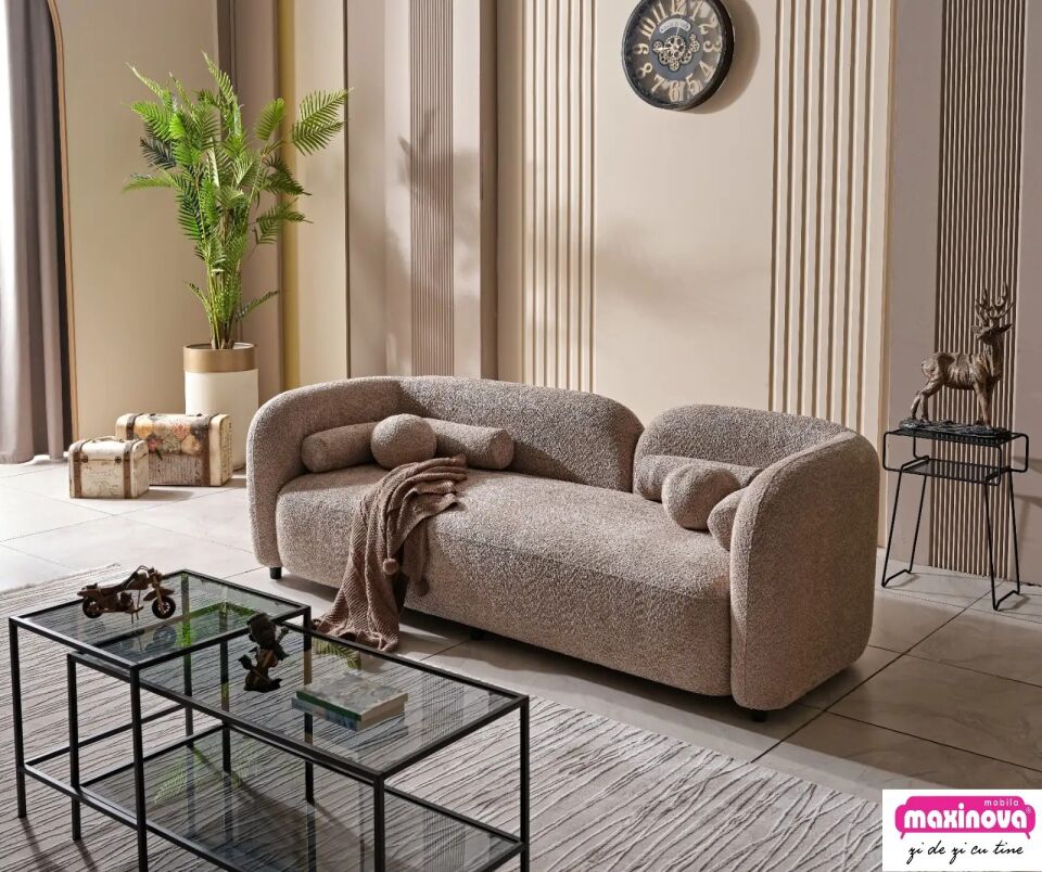 Modern 3 Kişilik Kanepe Spring