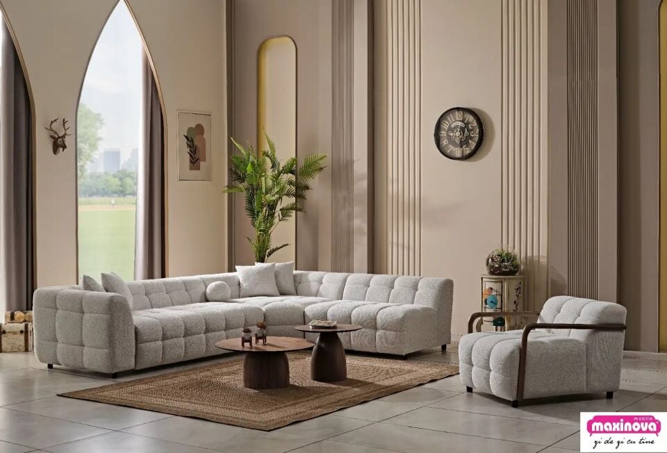 Köşe takımı modüler Boucle Toronto Big
