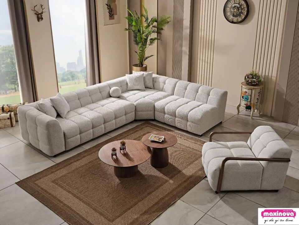 Köşe takımı modüler Boucle Toronto Big