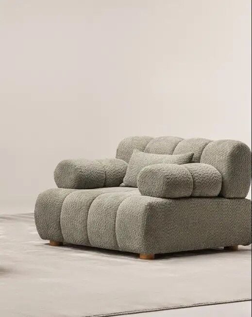 Boucle Oslo Modern Berjer