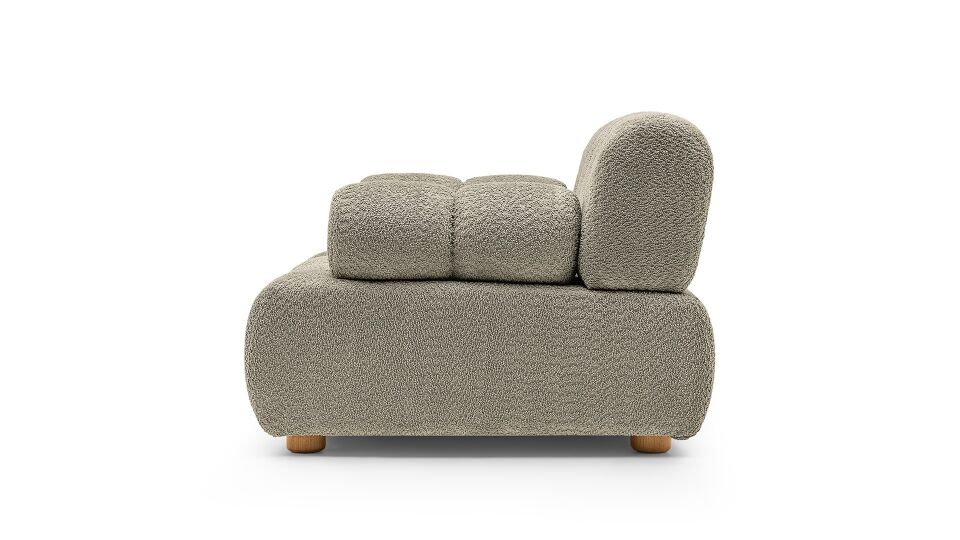Boucle Oslo Modern Berjer