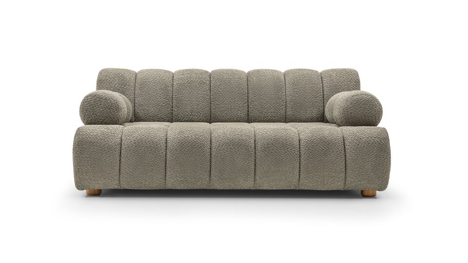 Boucle Oslo 3 Kişilik Modern Kanepe