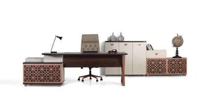 Sağ/Sol Raflı Yönetici Masası Montania