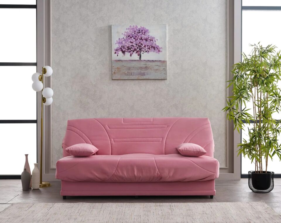 Çıkarılabilir Kılıflı ve Relaxa Şilteli Yataklı Kanepe Genova
