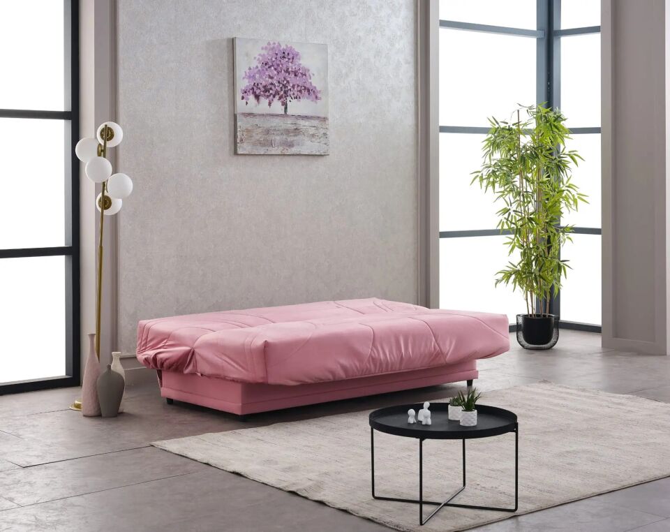 Çıkarılabilir Kılıflı ve Relaxa Şilteli Yataklı Kanepe Genova