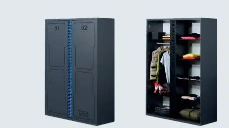 Dolap 2 Kapılı LED'li, Gaming Arcade