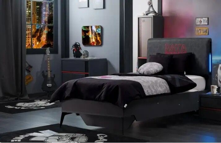 Yatak Tek Kişilik Çocuklar İçin Oyuncu, Arcade