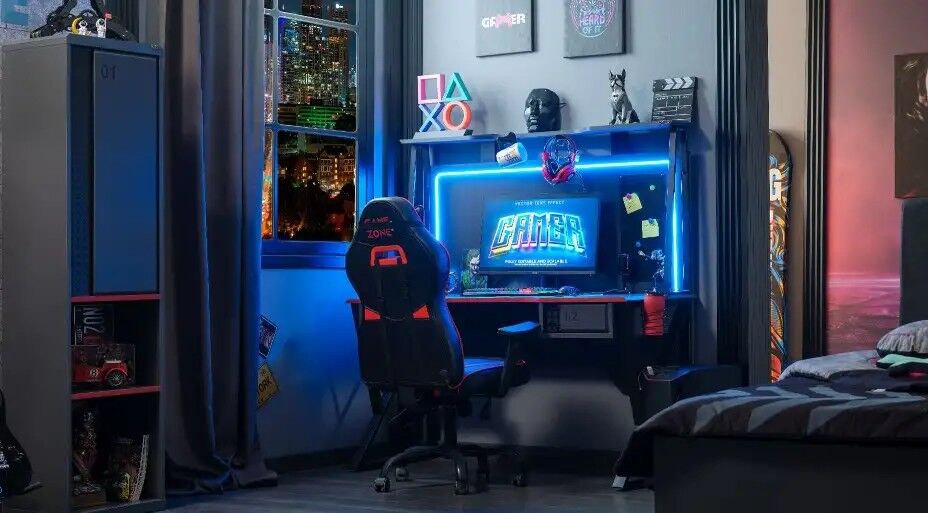 Üstü Açılır Oyuncu Çalışma Masası, Arcade