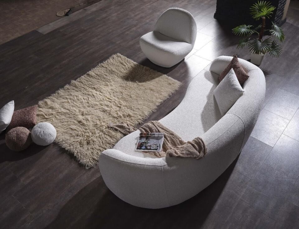 Kanepe 2 Kişilik Modern Oturma Odası Vista