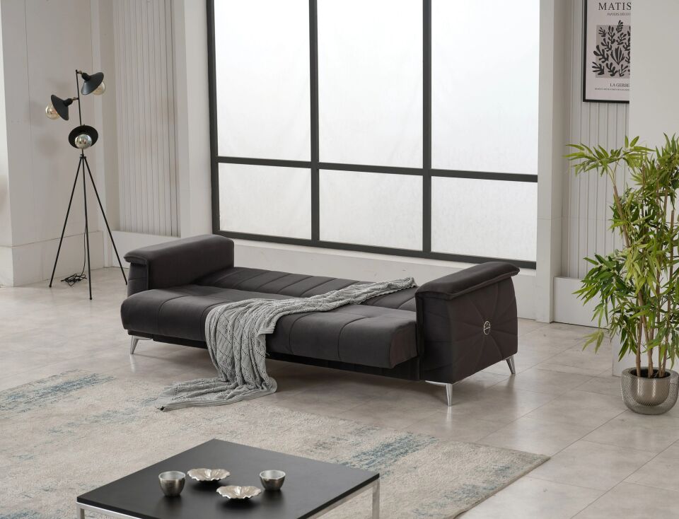Yataklı Kanepe ve Yarı Yataklı Berjer Takımı Bali 3+1+1