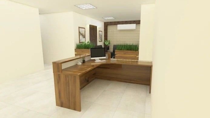 Köşe Resepsiyon Mobilyası RSN 07 Sol Köşe