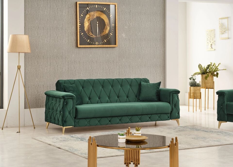 Yataklı Kanepe ve Berjer Takımı Enjoy 3+1+1