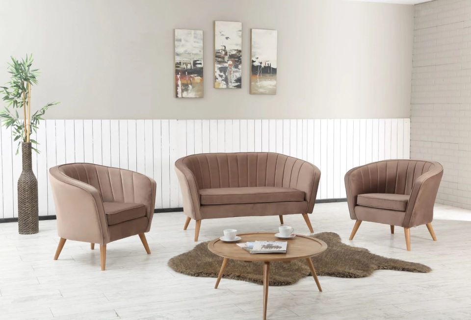 Masif Ahşap Simo Kanepe ve Teras Koltuk Takımı