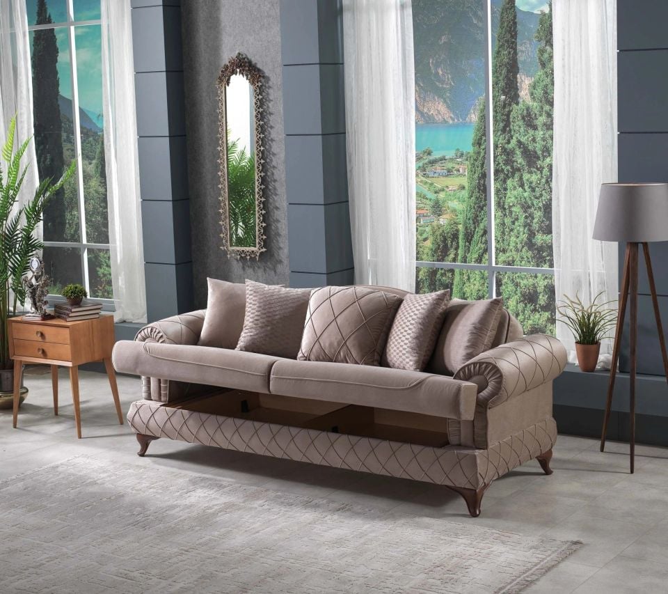 Açılır Koltuk Takımı Bianca Berjer Tipi Tekli Koltuk