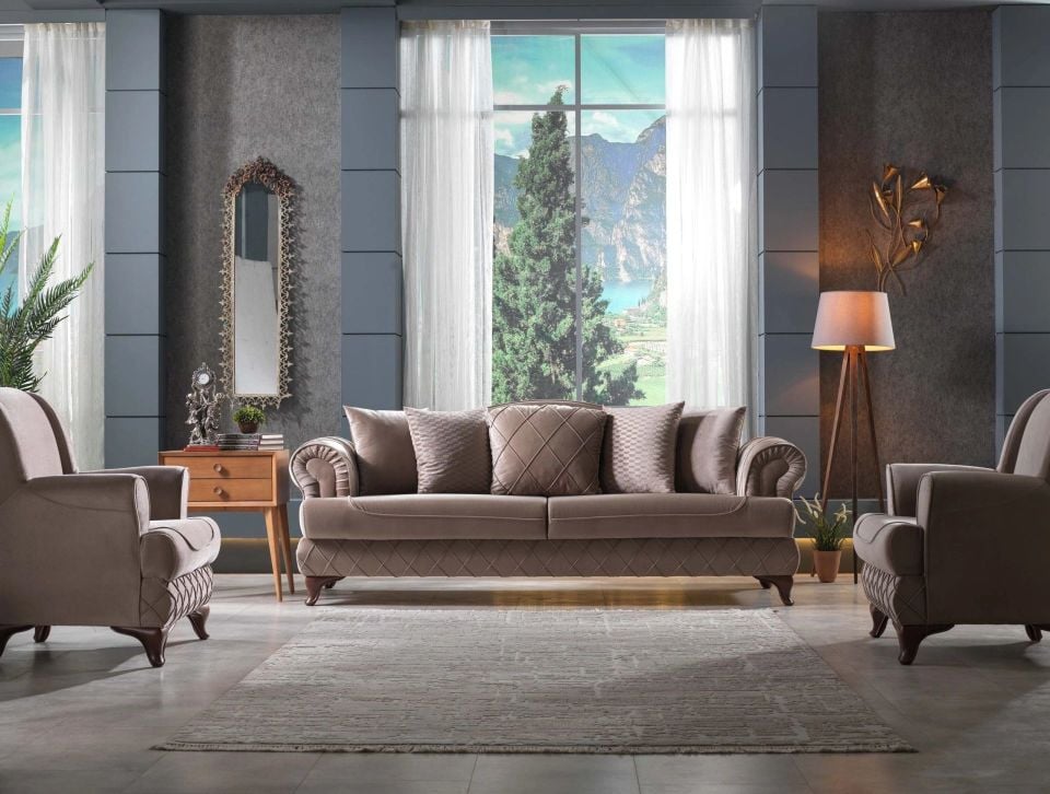 Açılır Koltuk Takımı Bianca Berjer Tipi Tekli Koltuk