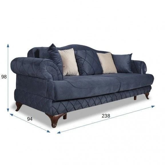 Açılır Koltuk Takımı Bianca Berjer Tipi Tekli Koltuk