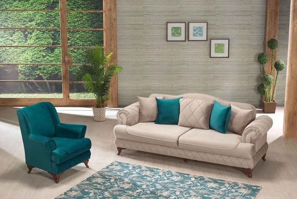 Açılır Koltuk Takımı Bianca Berjer Tipi Tekli Koltuk