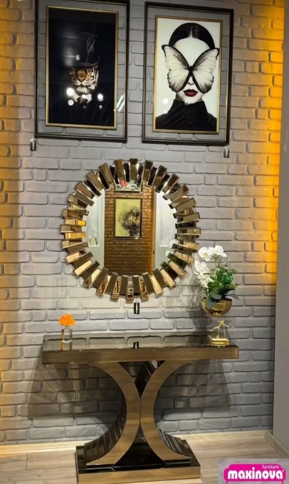 Aynalı Lüks Konsol Takımı, Chanell