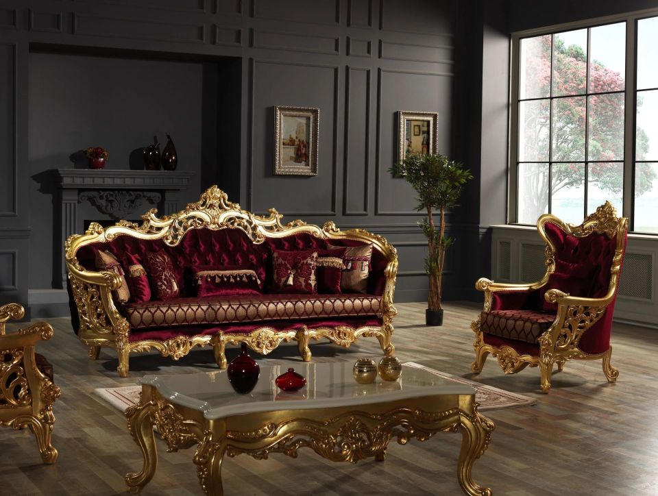 Classic Queen Sabit Kanepe ve Koltuk Takımı