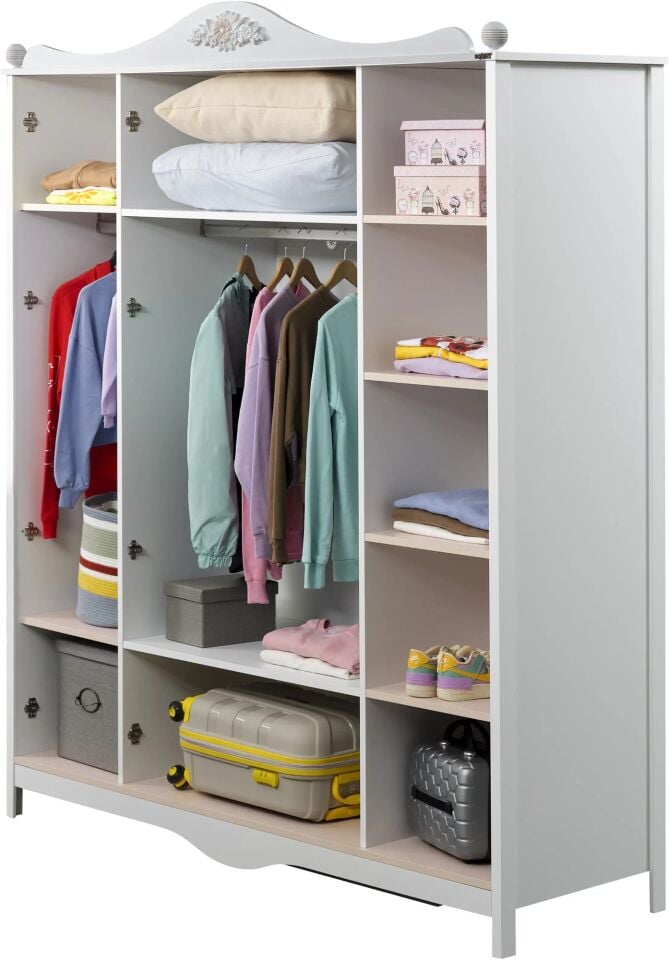 Dolap 4 Kapılı Çocuk Dolabı, Alya