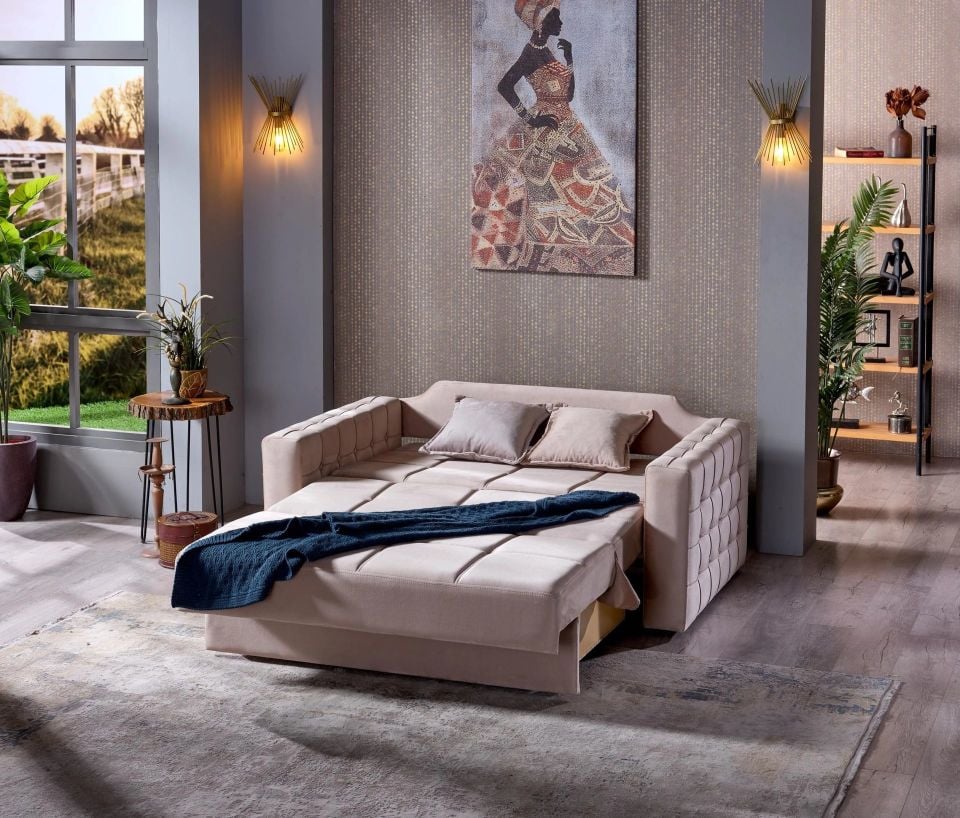 2 Kişilik Açılır Kanepe Molina