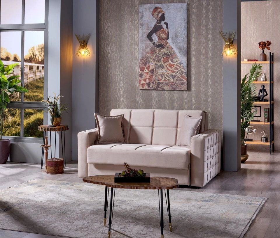 2 Kişilik Açılır Kanepe Molina