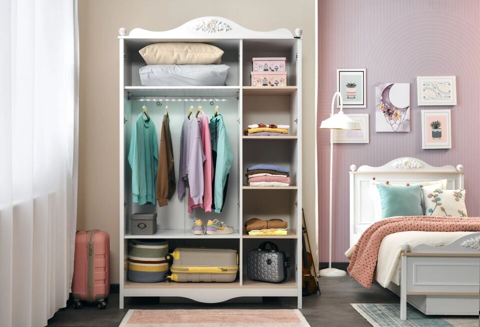 Dolap 3 Kapılı Çocuk Dolabı, Alya