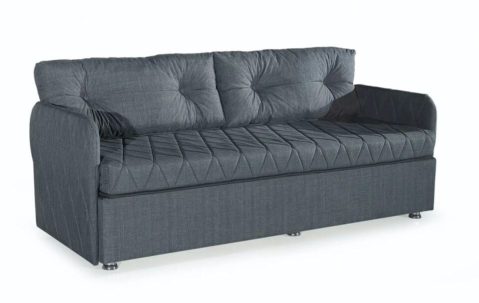 Depo Bölmeli ve Şilte Dahil Daybed Şezlong Yatağı