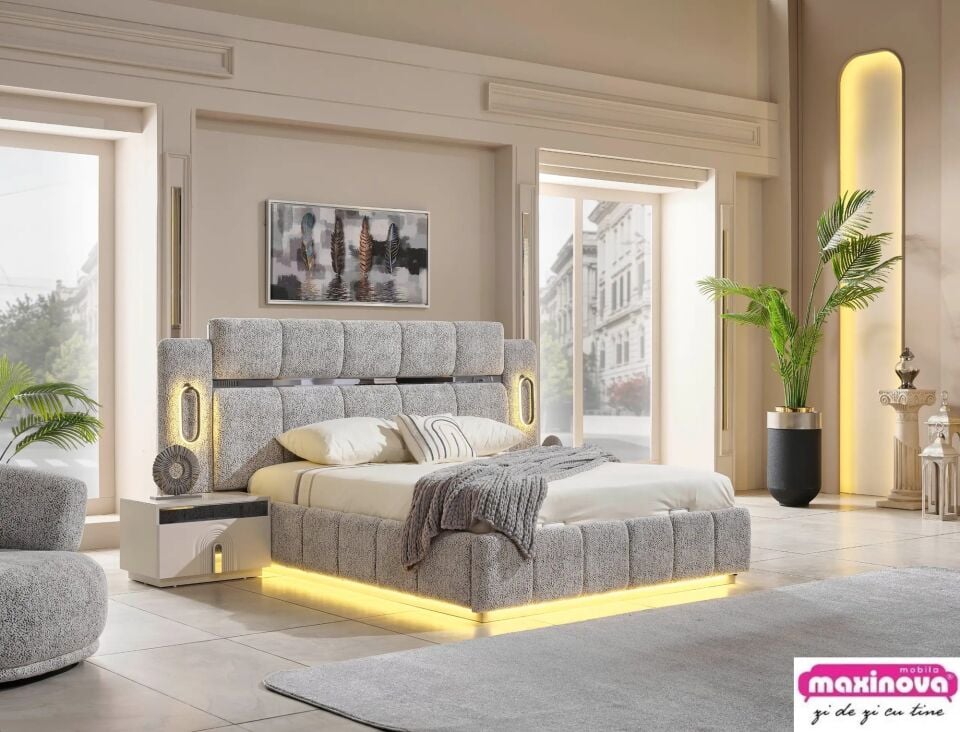 Yatak Odası Mobilyası 6 Kapılı Dolap, Parma