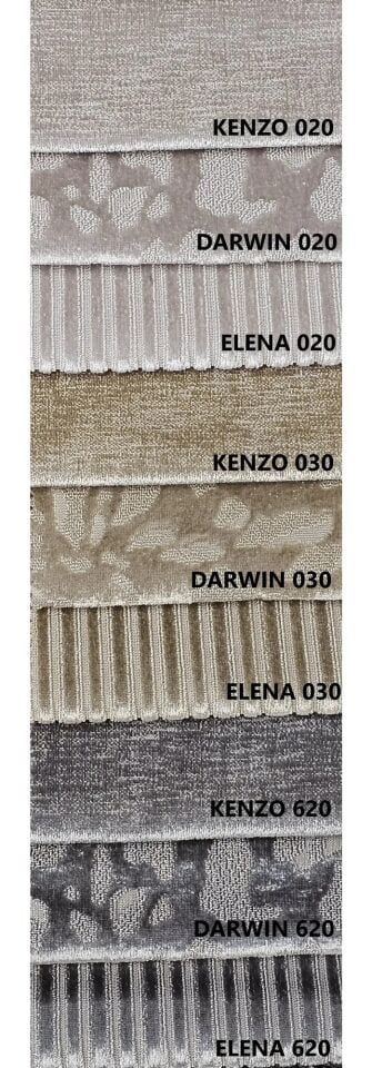 Krom Detaylı 3 Kişilik Chesterfield Stil Kanepe Milano