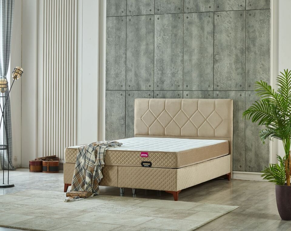 Set Yatak döşemeli şilte ve depo bölmesi dahil 160*200 cm, Atlantis