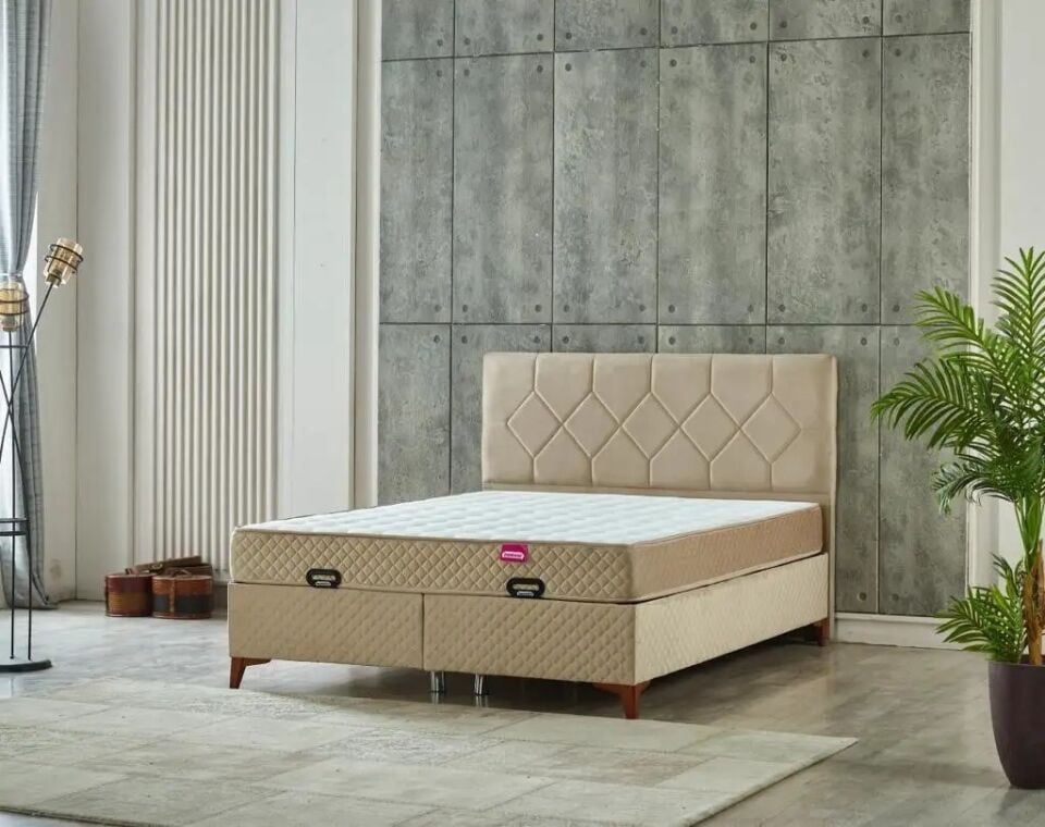 Set Yatak döşemeli şilte ve depo bölmesi dahil 160*200 cm, Atlantis