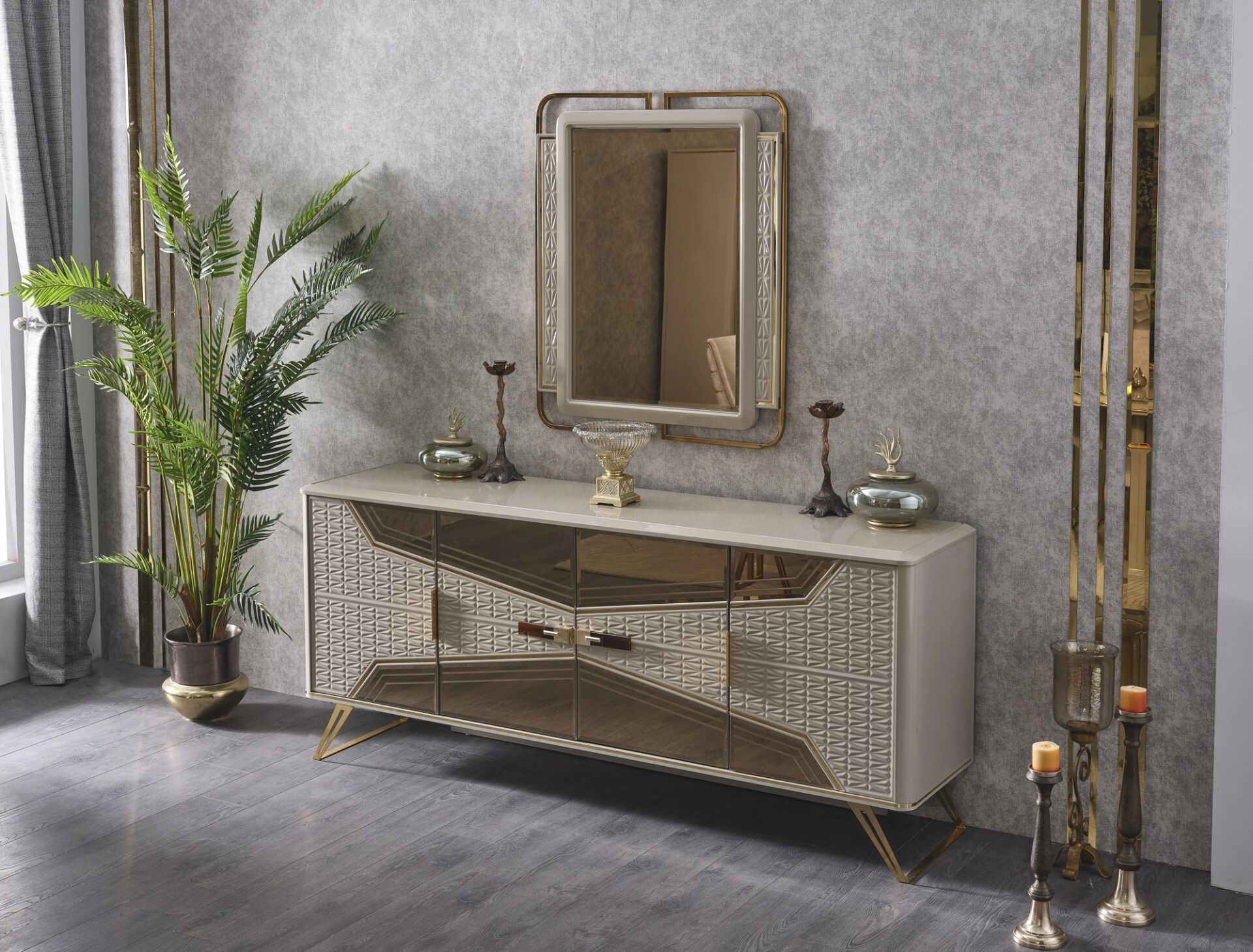 Aynalı Büfe Milano, Gold
